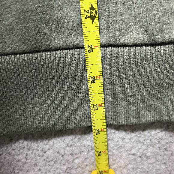 Naketano Sweatshirt Mens Large Green A Brave New World Full Zip Cowl Neck - Picture 16 of 16